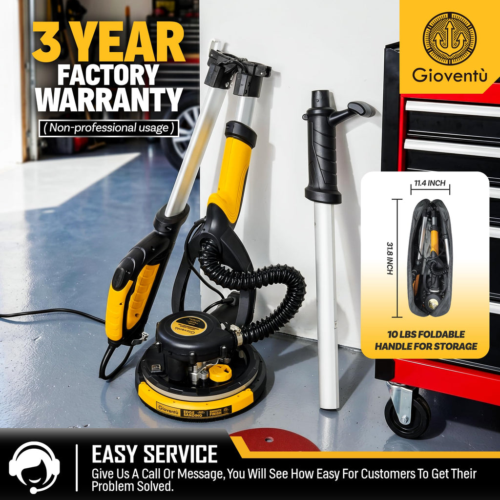 Electric Drywall Sander with Vacuum K35679