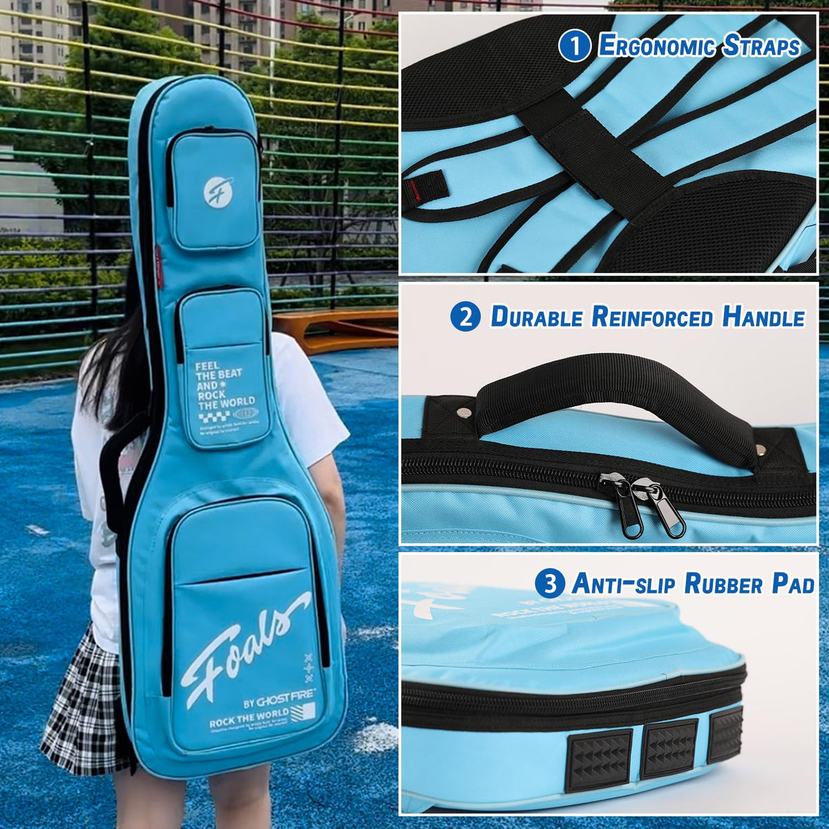 Black Electric Guitar Gig Bag B808914