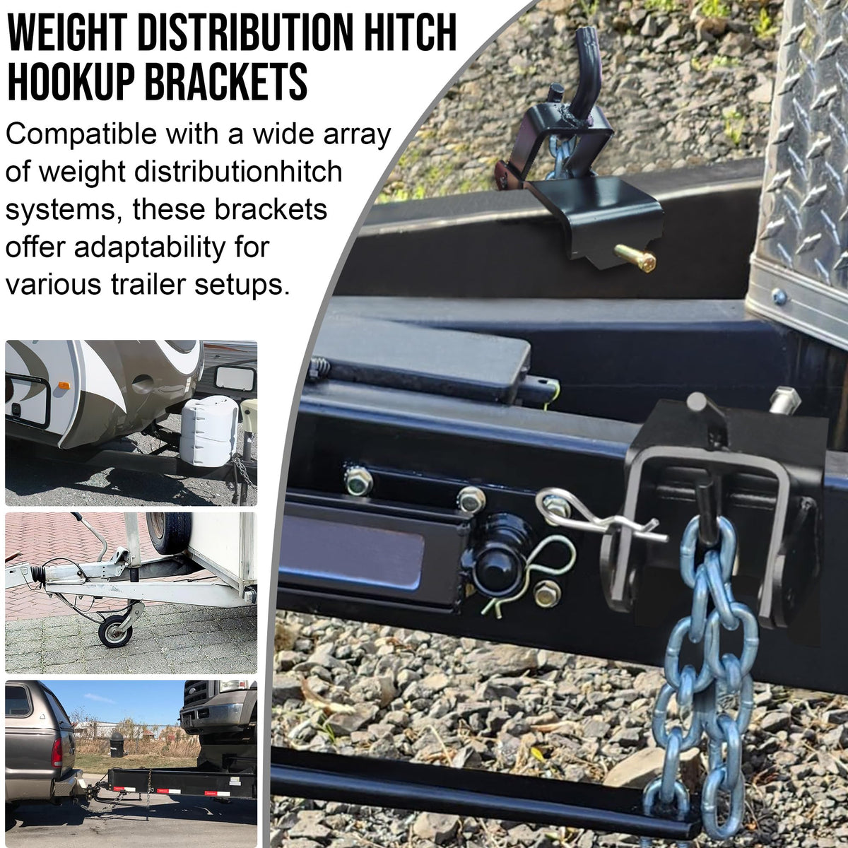 Heavy Duty Weight Distribution Hitches with Sway Control P66894