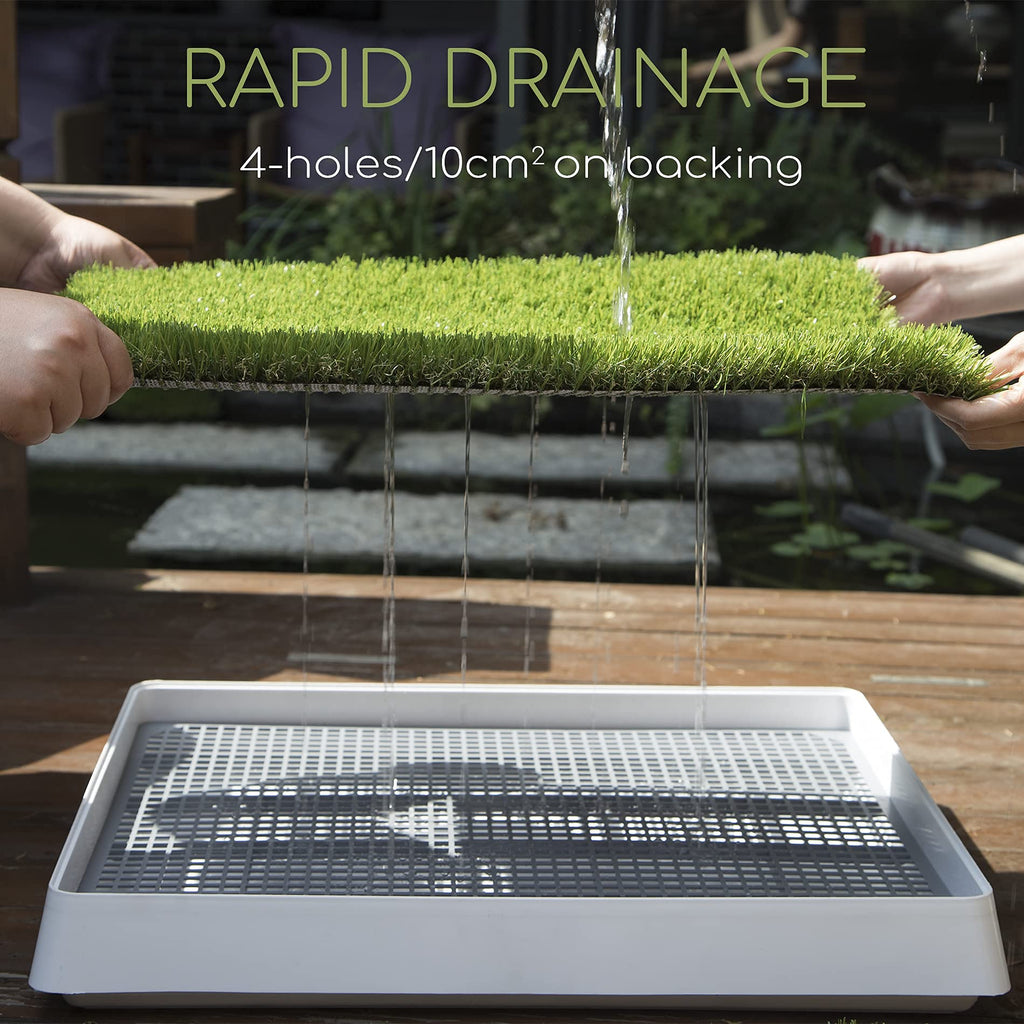 Dog Grass Pad with Tray S379