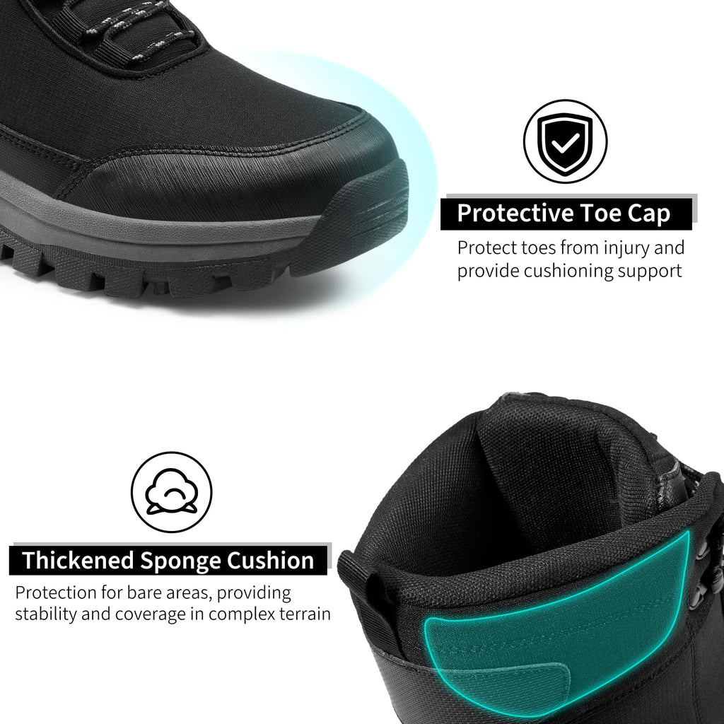Men’s Waterproof Non-Slip Winter Snow Boots W281933