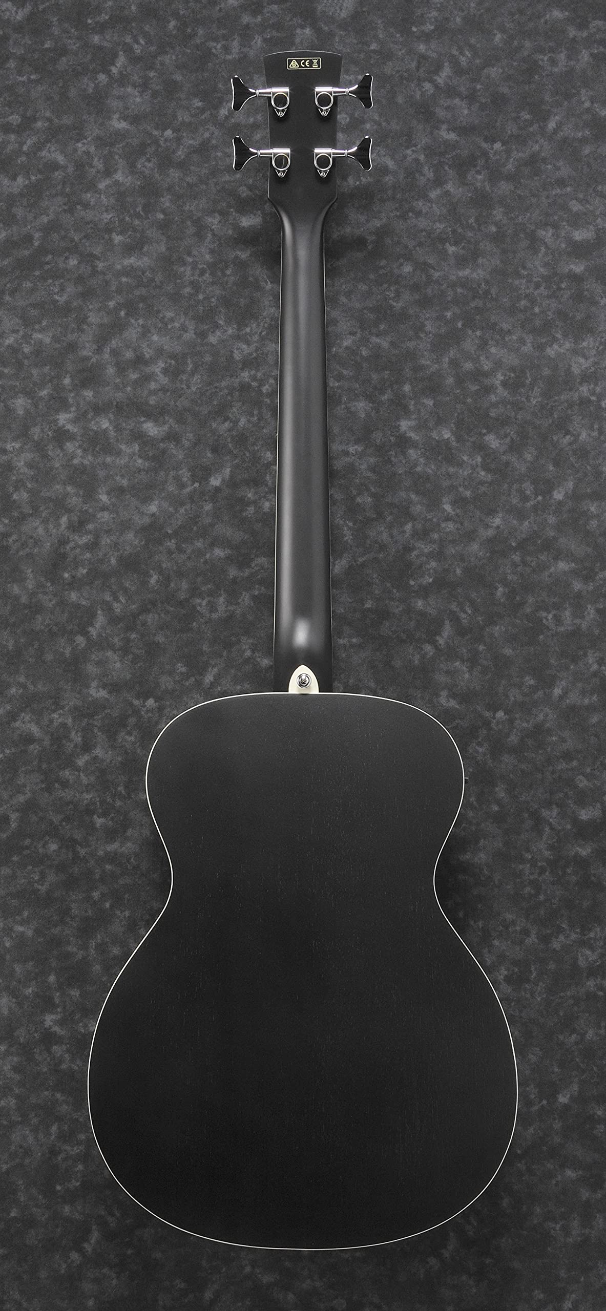 Weathered Black Acoustic-electric Bass B791272
