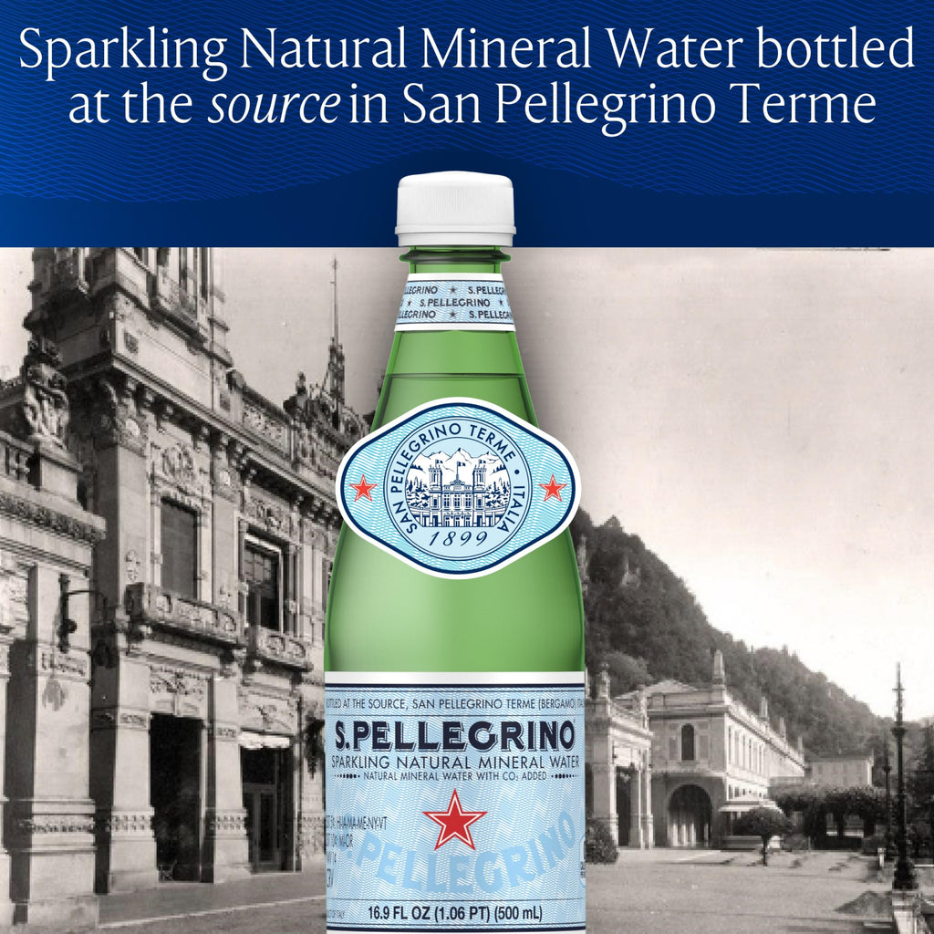 Sparkling Natural Mineral Water 16.9 Fl Oz Pack of 12 U64478