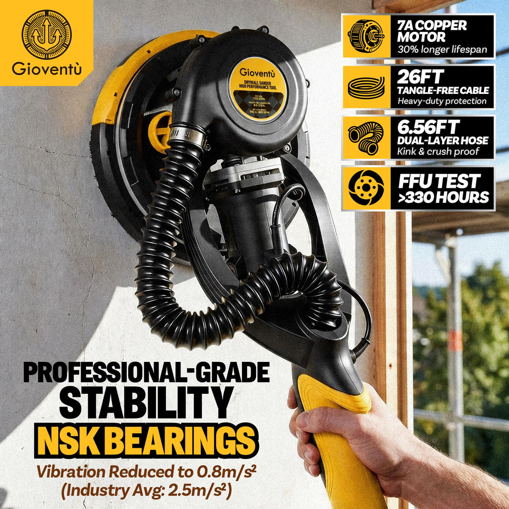 Electric Drywall Sander with Vacuum K35679