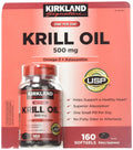 Krill Oil 500 Milligram 160 Softgels P2571